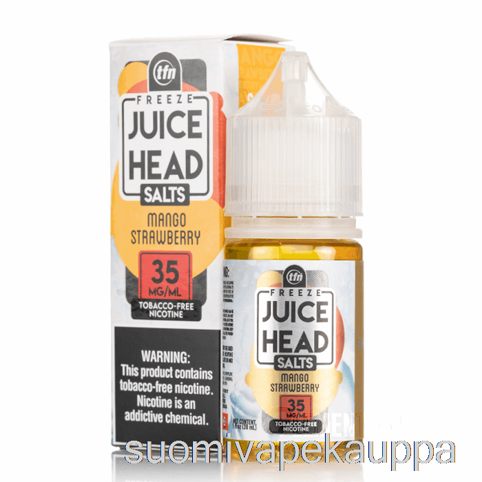 Vape Netistä Pakaste Mango Mansikka - Mehu Pää Suolat - 30ml 35mg